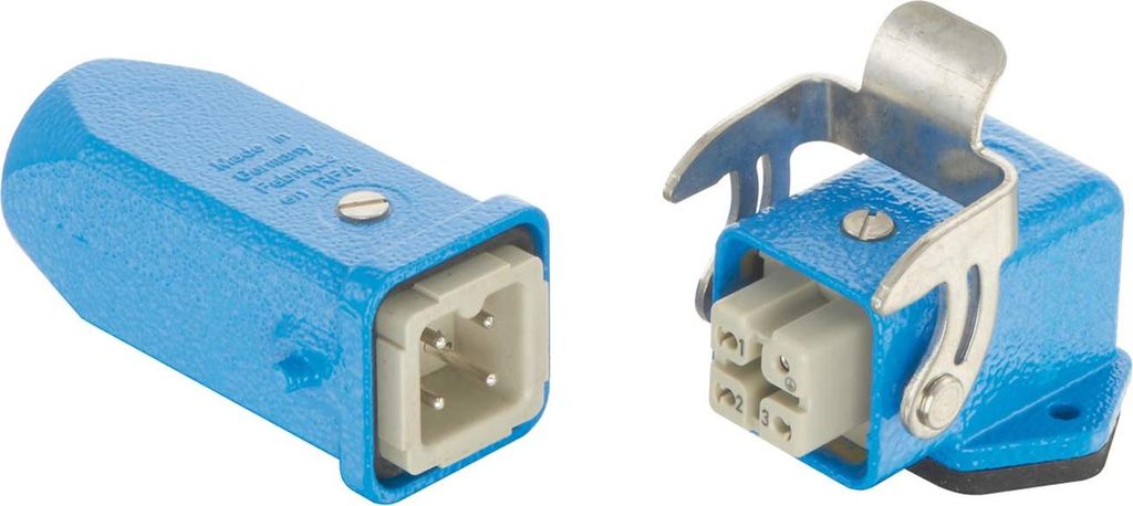 HARTING Han EX Komplettset 3A Anbaugeh. gewink. und Tüllengeh. gerade, 1xM20 - 1 Stück