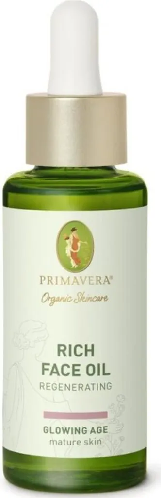 PRIMAVERA Huile Visage Régénératrice 30ml - Soin Bio Peaux Matures
