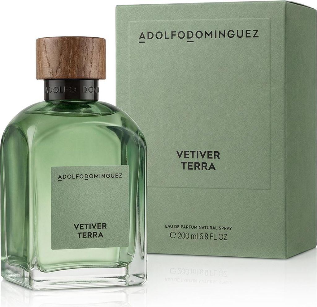Adolfo Dominguez Vetiver Terra Eau De Parfum 200 ml (man) Produktbild 