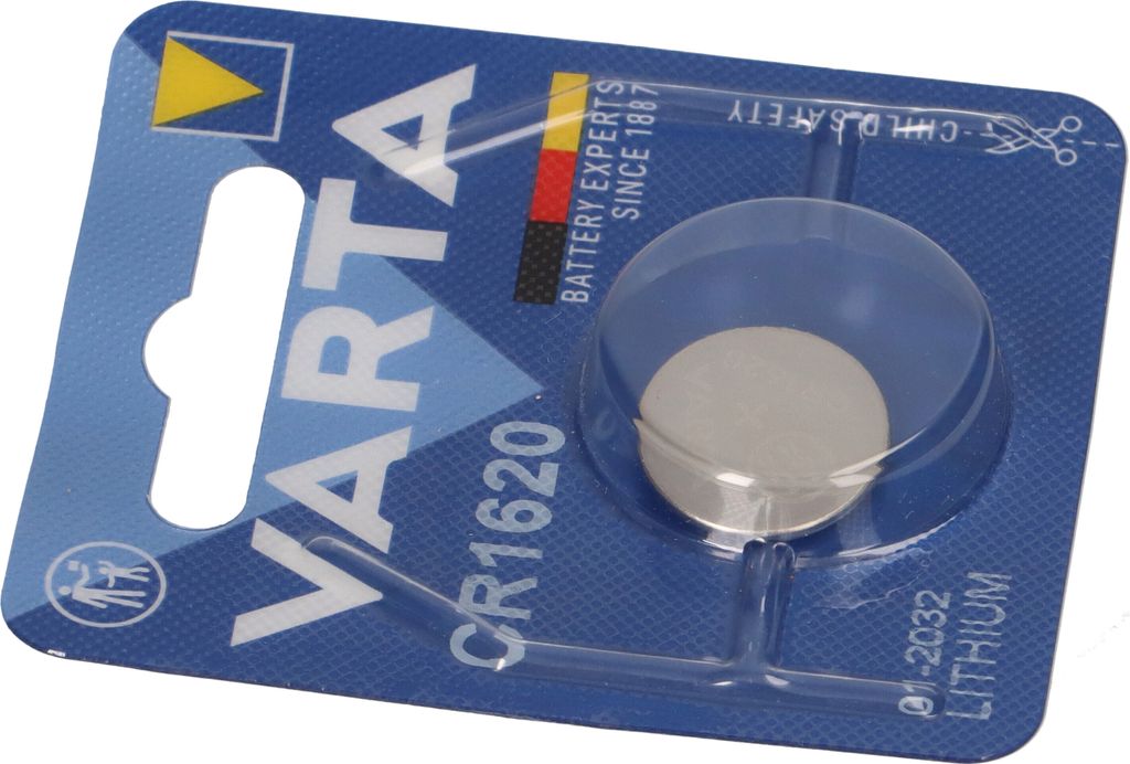 VARTA Knopfzellenbatterie Electronics CR1620 Lithium Produktbild 22