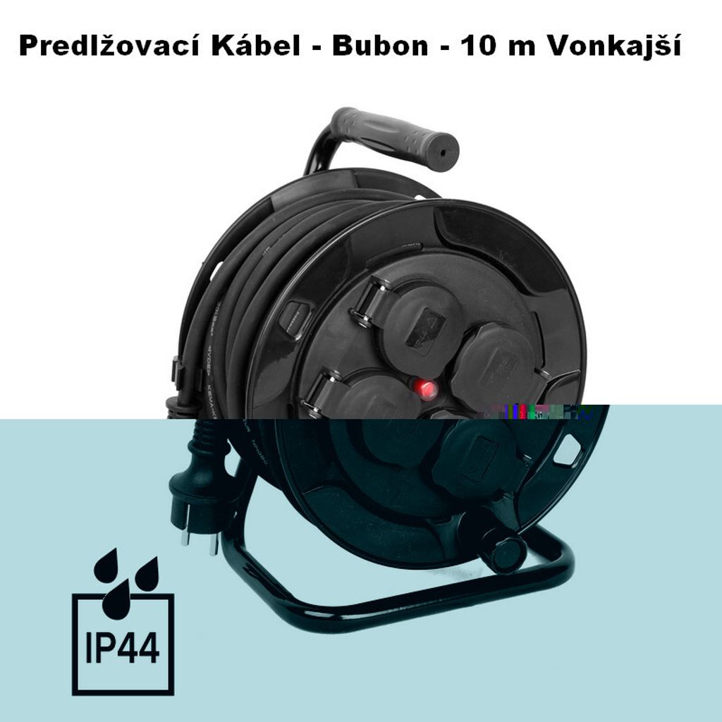LEX 10 m Kabeltrommel Verlängerungskabel SL-016-1 Produktbild 2