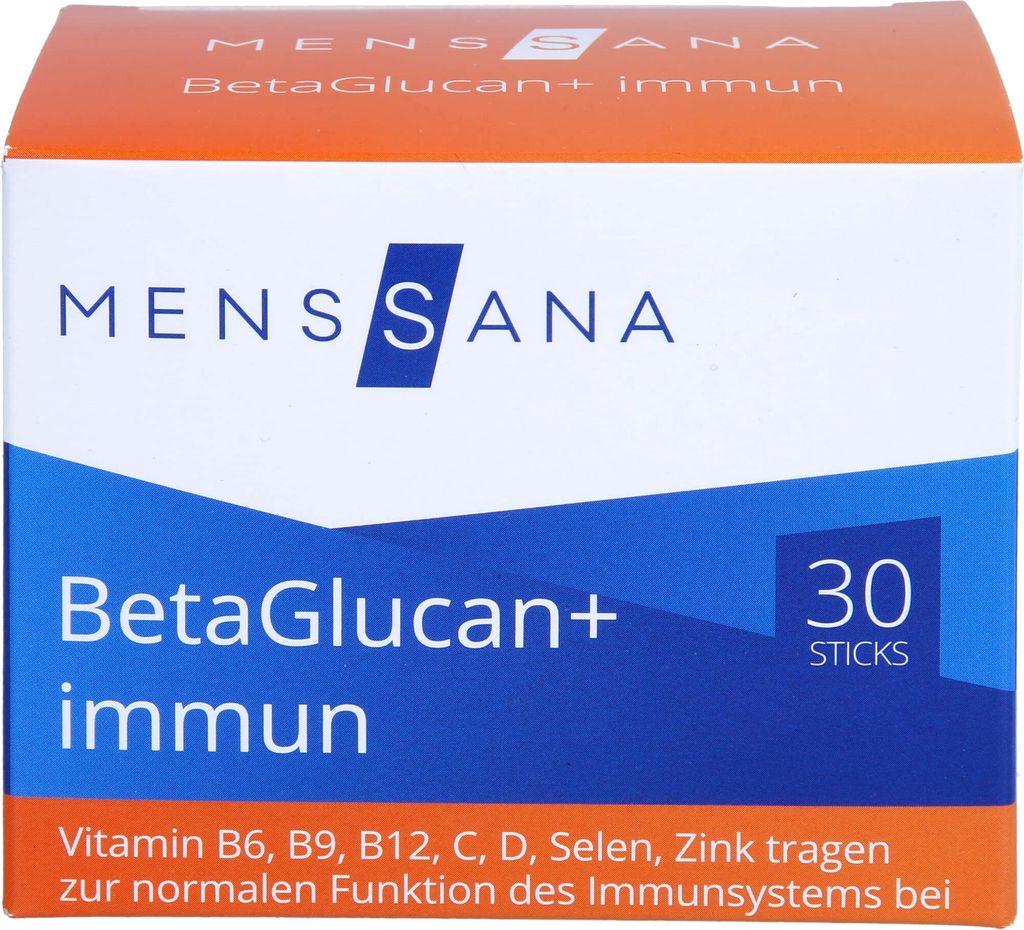 BetaGlucan+ immun MensSana , 30 St PUL