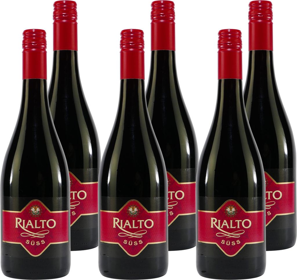 Rialto Rotwein -lieblich- (6 x 0,75L) Produktbild 