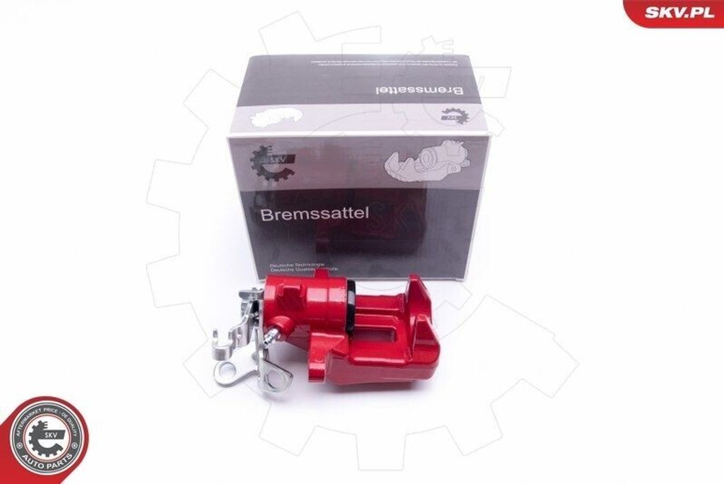 ESEN SKV Bremssattel Hinten Links für VW GOLF VI (5K1) 23SKV003 RED