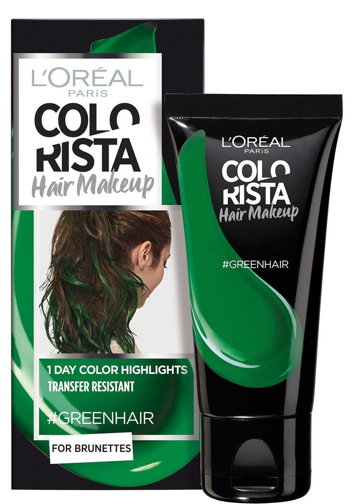 L’Oréal Paris Colorista Hair Make Up, Grün, Green, Produktbild 