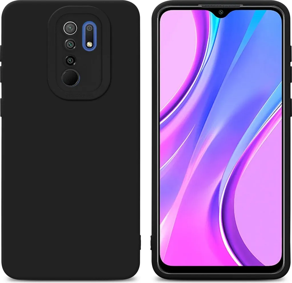 Migliore Cover Redmi 9 Cadorabo | TPU Nero Flessibile e Sottile