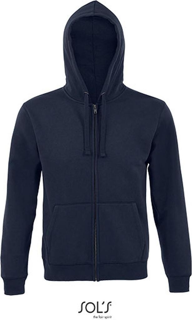 SOLs 03105 | Herren Jacke MenŽs Zip Hoodie Spike - Farbe: French Navy - Größe: M