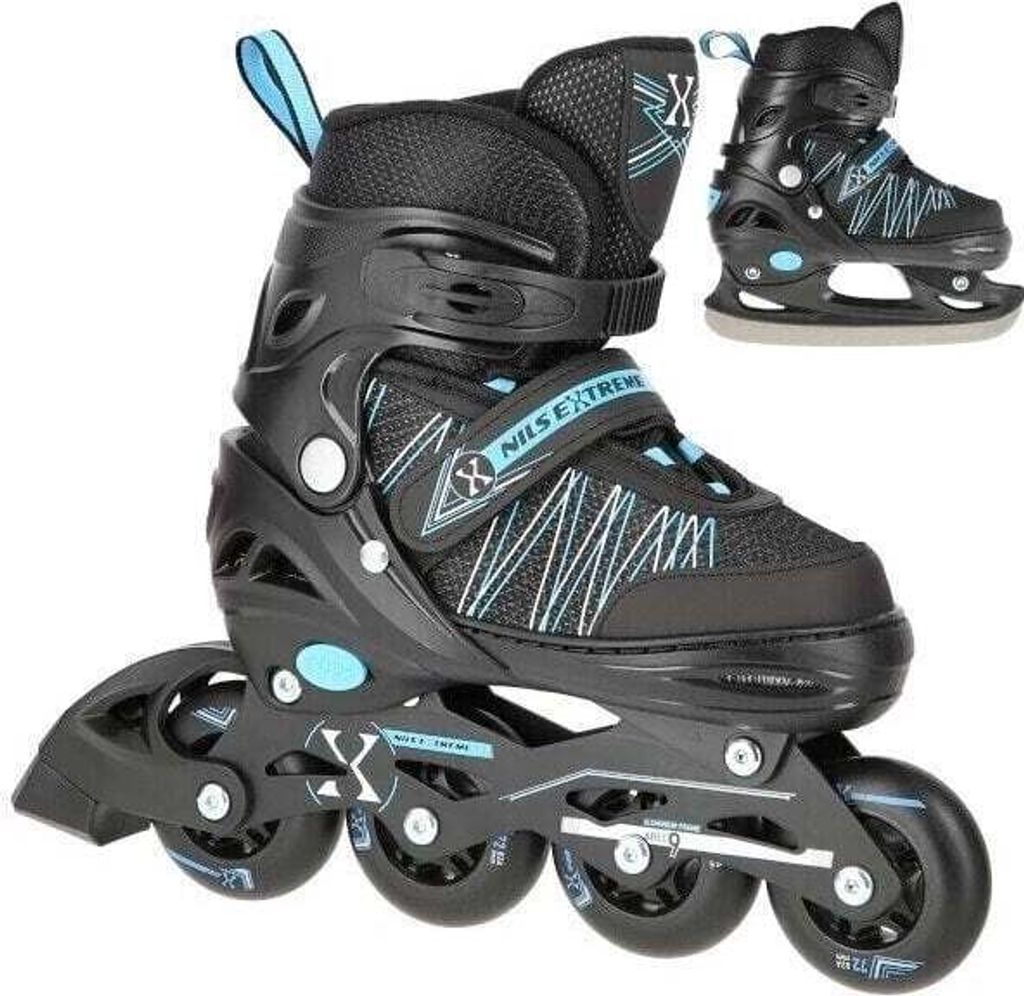 Nils Extreme NH11912 2in1 Blue 35-38 Inline-Skates