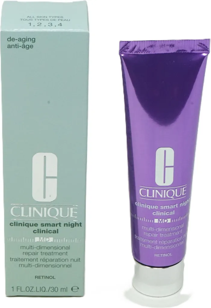 Traitement de nuit au rétinol 30ml Smart Clinical MD routine anti-rides