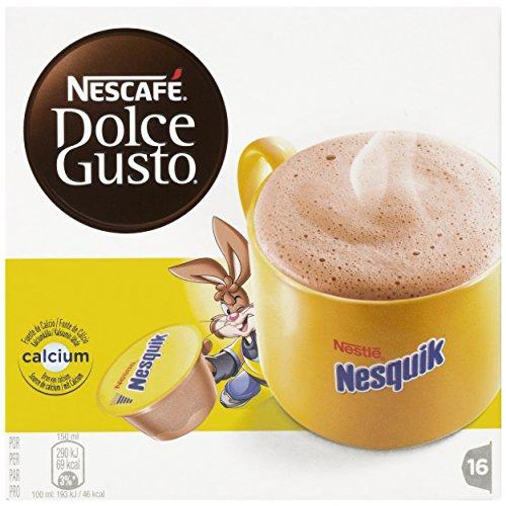 Nescafé Dolce Gusto Nesquik, Cocoa, 436 kcal, 70 kcal, 1833 Zdjęcie produktu 