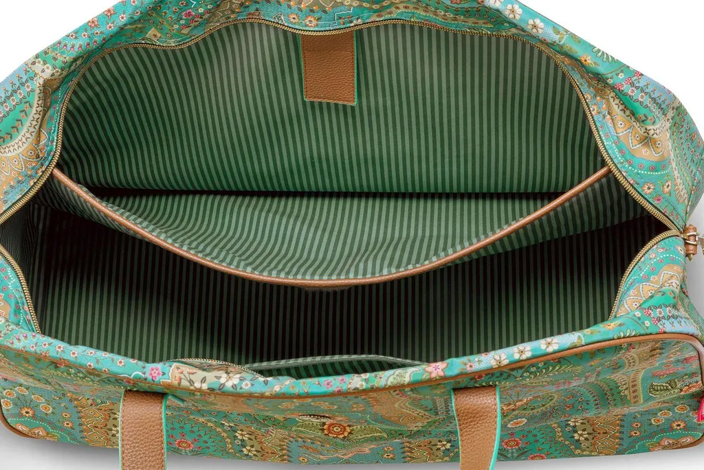 Pip Studio Borsa Weekend Tovy Verde con Vano Laptop 15'' Jabali - 3