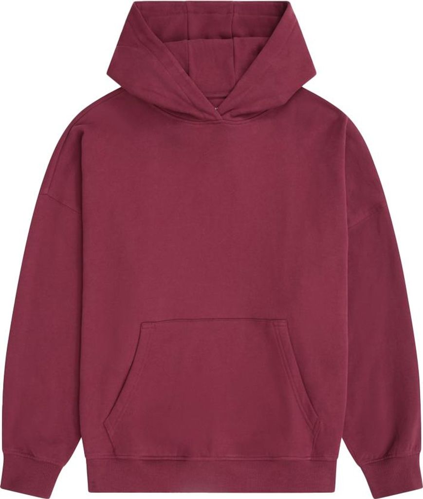 Animal - "Idol" Kapuzenpullover für Damen, Überschnittene Schulter MW4902 (XL) (Burgunderrot)