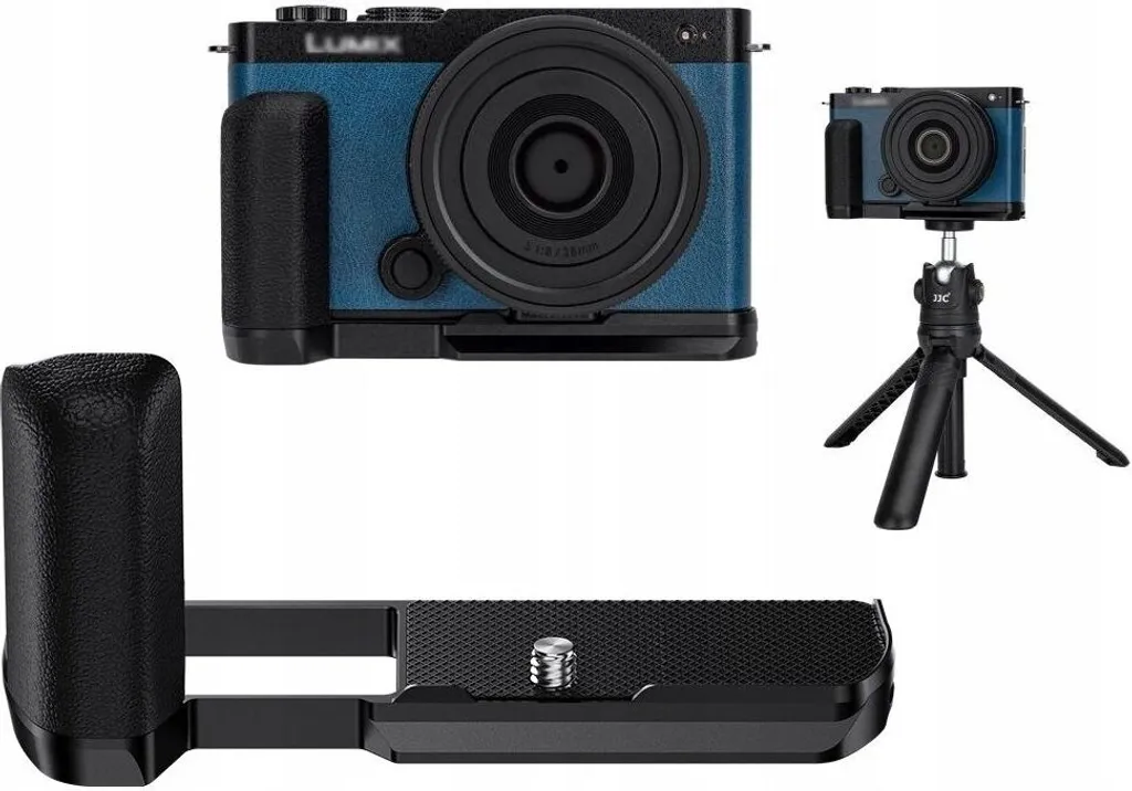 Poignée de fixation et support vidéo 1/4 pour Panasonic Lumix S9