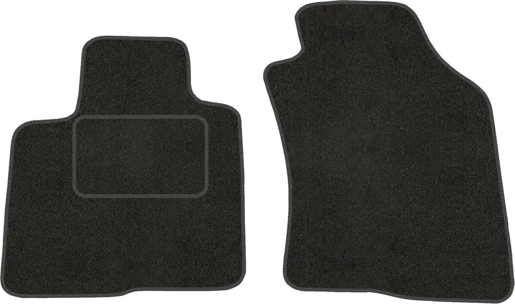 Tappetino Auto In Velluto Per Conducente – Su Misura Per Honda Civic VIII (2006-2012) – 1 Pezzo Con Clip Ovale