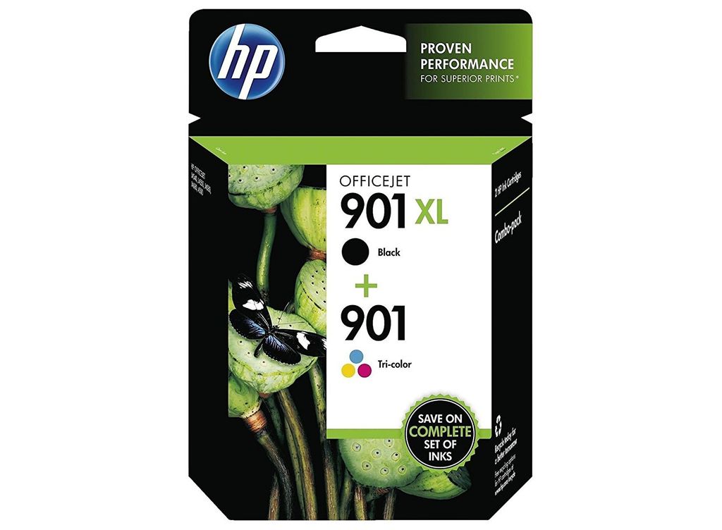 HP 901XL Schwarz mit hoher Reichweite/901 2er-Pack Produktbild 