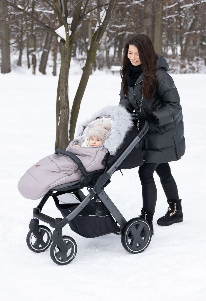 SENSILLO - Fußsack Kinderwagen Winter - Außenstoff Produktbild 13