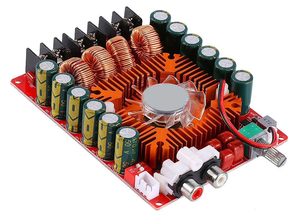 Amplificateur stéréo 2 canaux 15-36V protection inversion intégrée