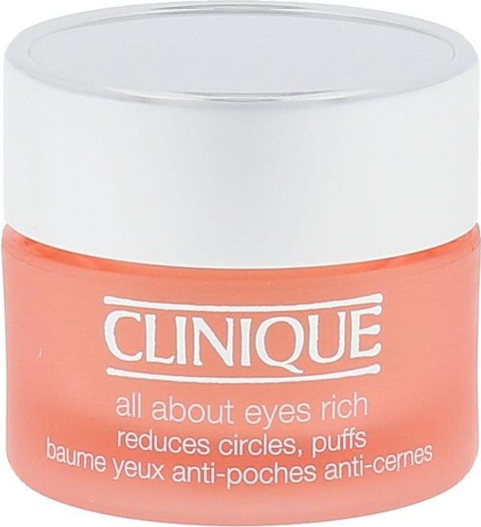 Clinique All About Eyes Rich, Očný krém, Unisex, Zmiešaná Obrázok produktu 
