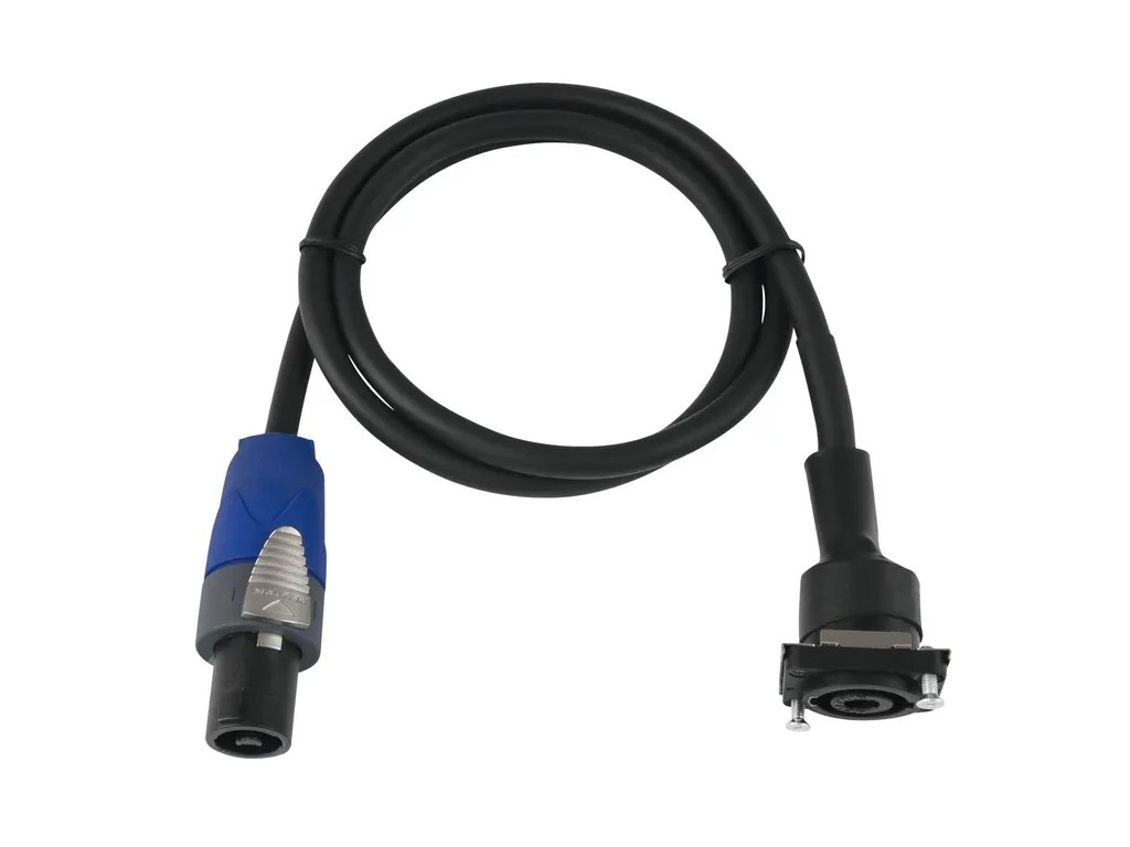 Cordon Speakon PSSO 2 pôles 1m EB - Liaison Audio Cuivre sans Perte