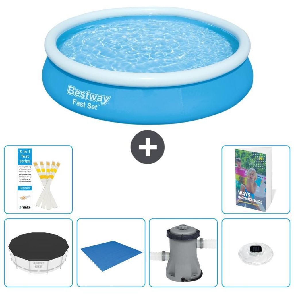 Bestway Fast Set Rund - 366x76 cm - 7-teilig S74