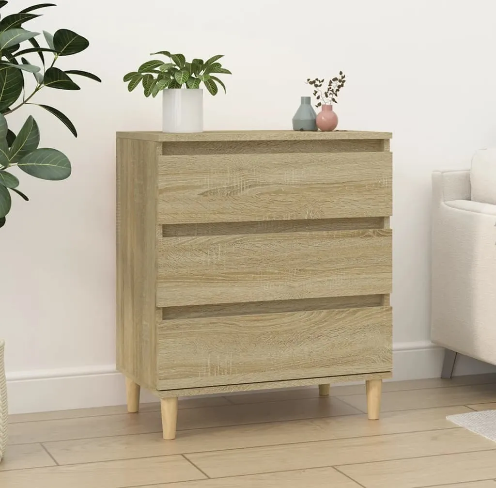 Mobiletto Rovere Sonoma 60x35x70 cm Living Store | Ideale Piccoli Spazi