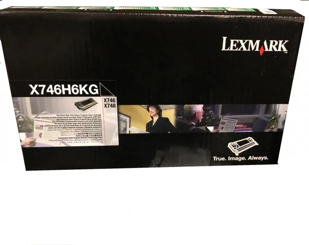 Cartouche Lexmark X748H6CG Cyan de Haute Capacité pour 10000 Pages