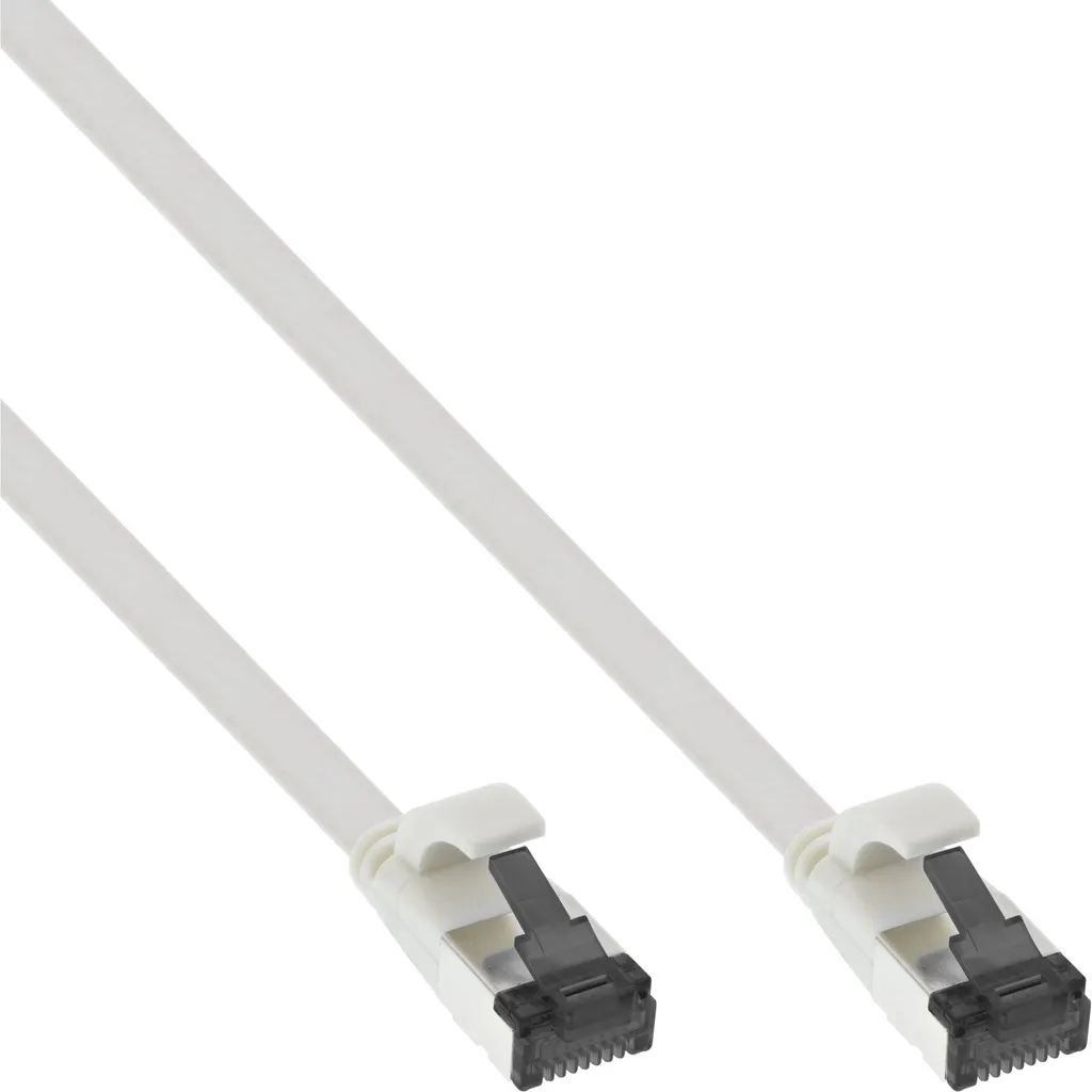 InLine 75805W Cavo Ethernet Cat 8.1 Piatto 5m | 40Gbps per Gaming