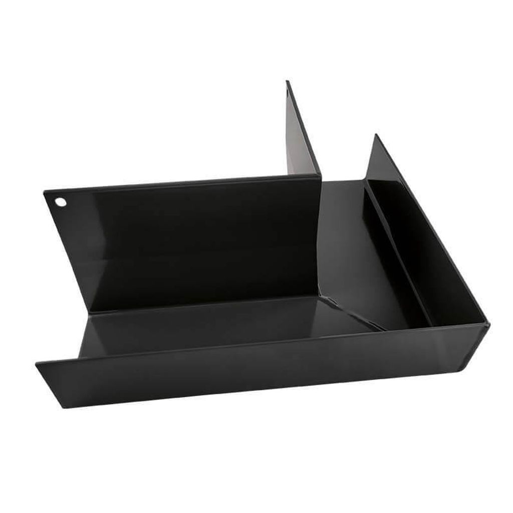 Renoplast RK65 Aluminium Dachrinnenwinkel, äußenwinkel 90° Graphit, Dachrinnen Regenrinne Dachentwässerung Blechkantprofile, Gartenhaus Carport