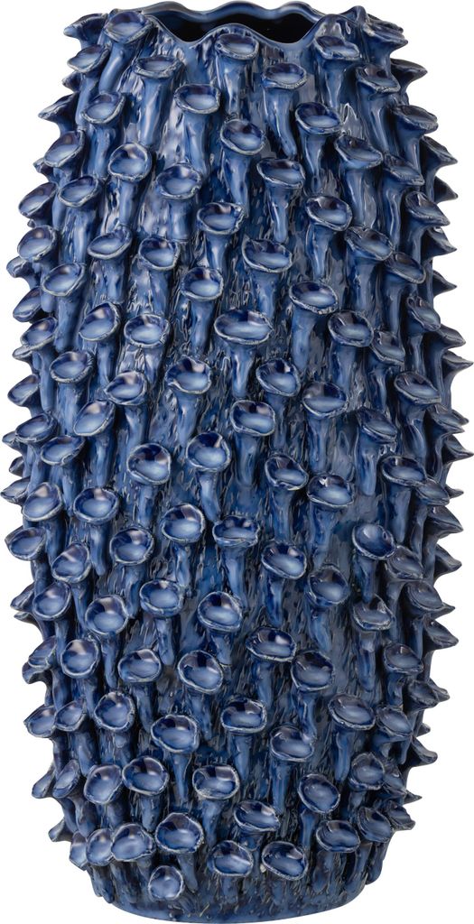 J-Line Vase Yari Ton Blau Large