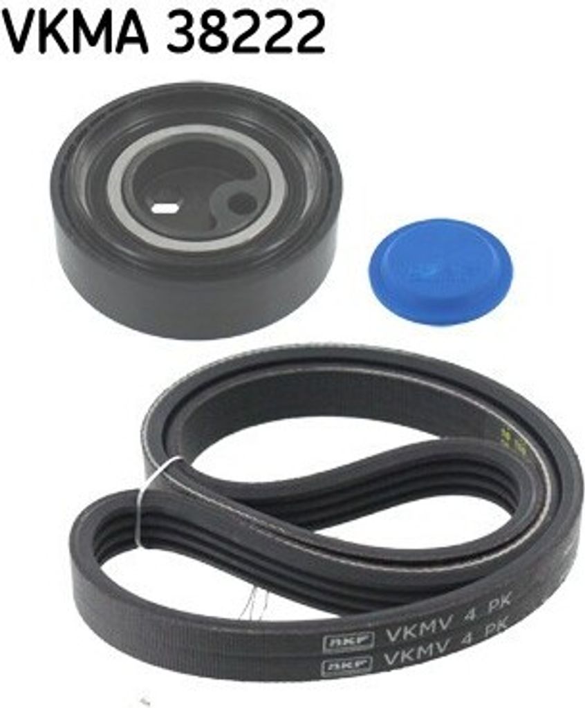 SKF VKMA 38222 Keilrippenriemensatz für BMW 3 Limousine (E36)