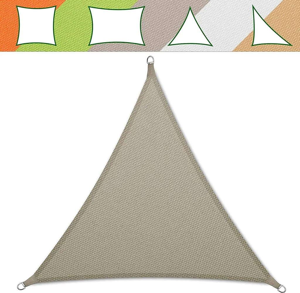 Voile d'ombrage pour terrasse et jardin gris 5m - Ombre et fraîcheur