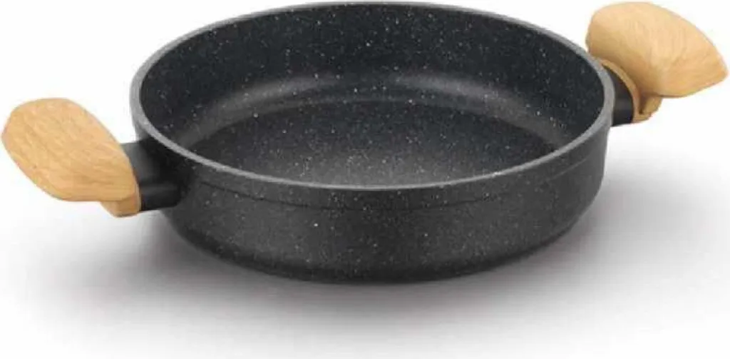 Korkmaz Montana Poele à Omelette 20 cm en Granit avec Manche Robuste