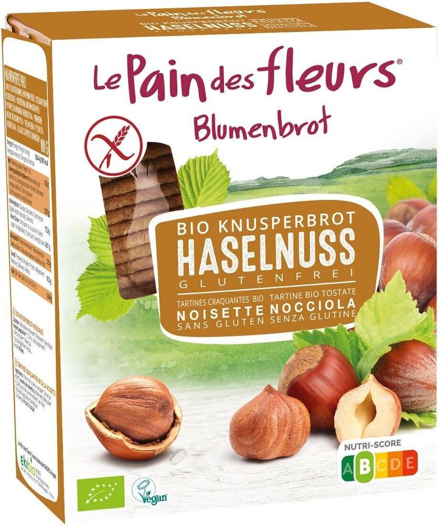 Blumenbrot - Haselnuss 150g Produktbild 