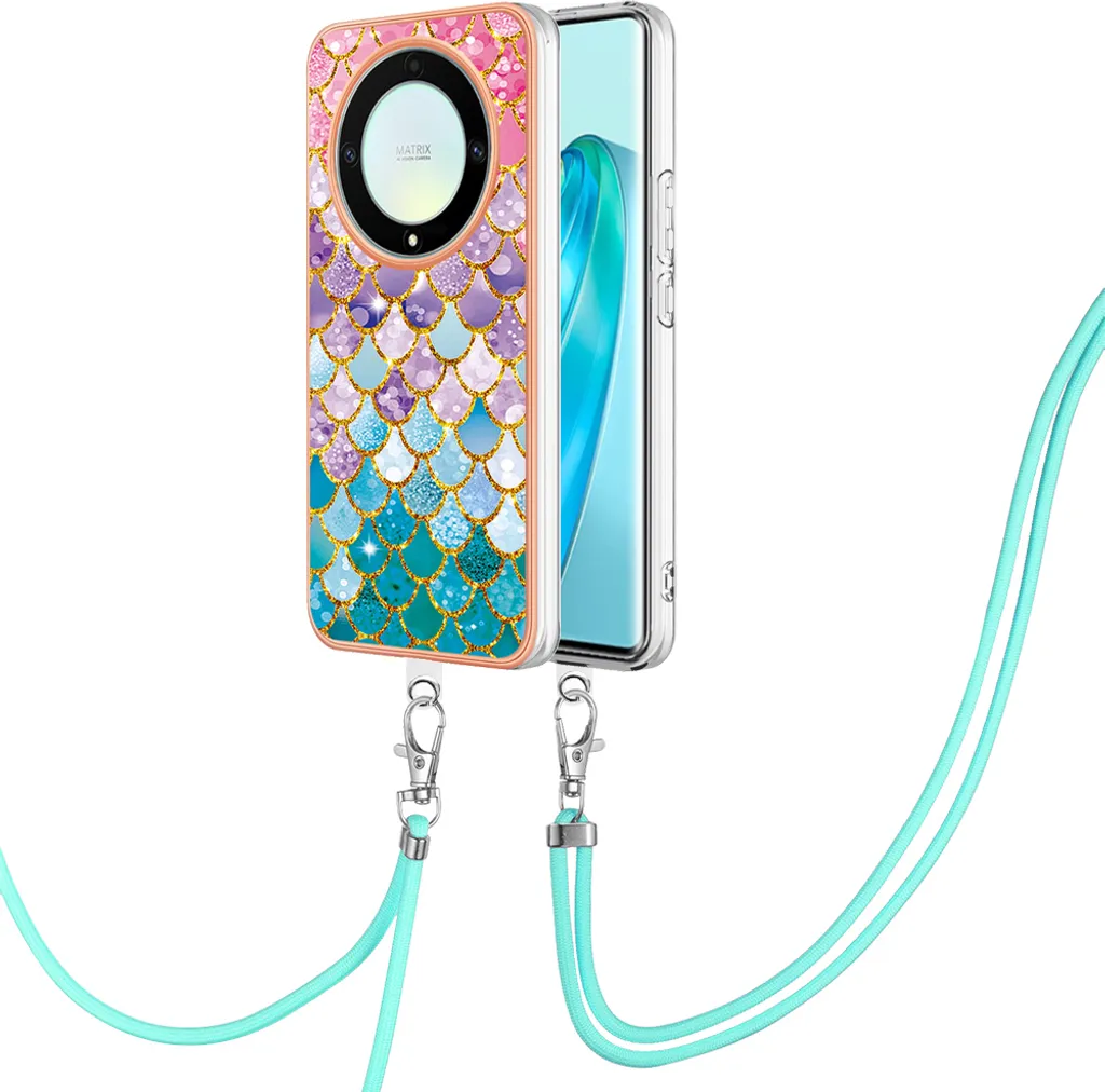 Cover Honor Magic5 Lite con Laccetto - Custodia Fantasia Regolabile
