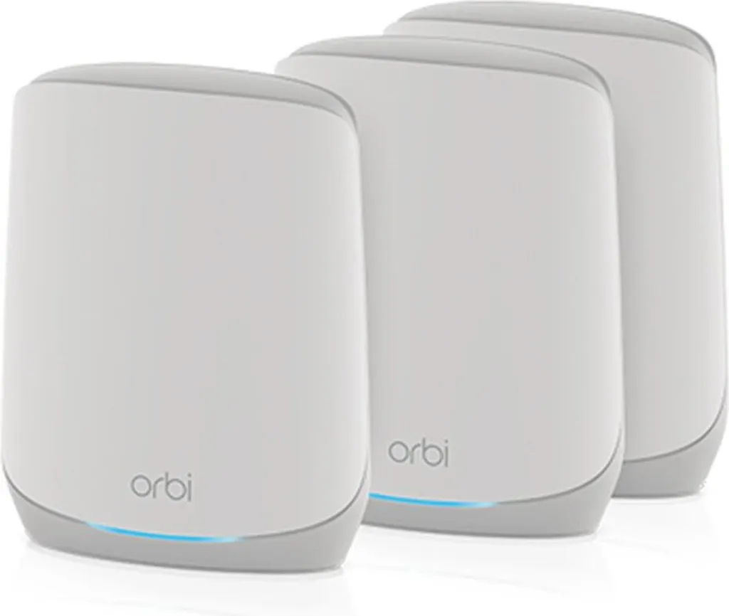 Système WiFi Maillé Orbi RBK763S Netgear Mesh Tri-bande Wi-Fi 6 pour Maison
