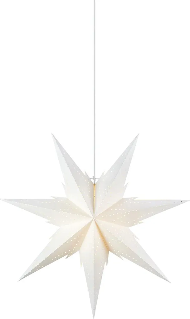 Lampada a Sospensione Star 60cm Markslojd DARIA Bianca - Illumina il Natale