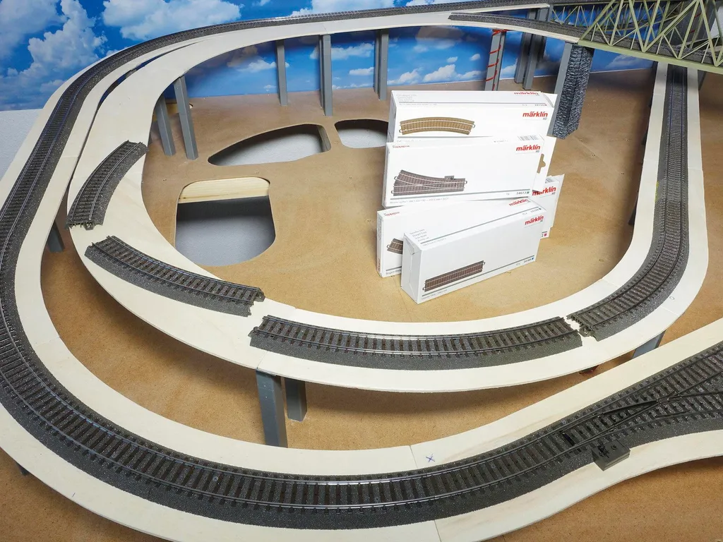Kit de tracé Easy-Track Vallée de l'Andrea NOCH 53605 pour modélisme HO - 9