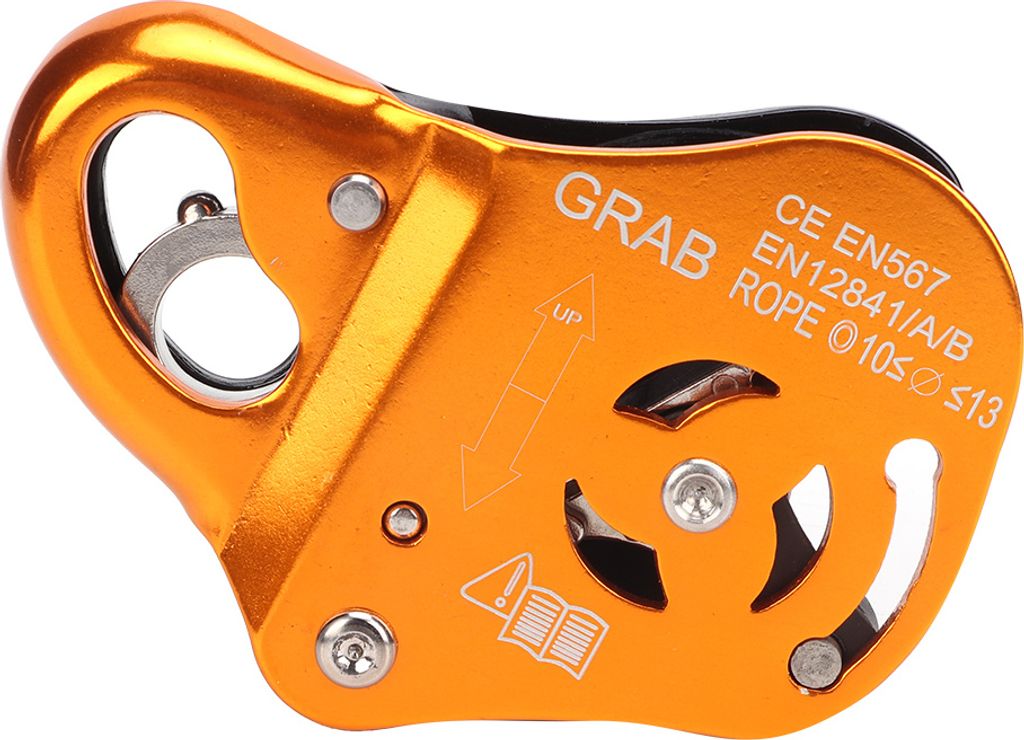 Selbstsichernde Klemmklemme für Klettern, Absturzsicherung & Rettung, Seil-Protector für Outdoor-Sicherheit, Klemmgerät für 10-13mm Seile