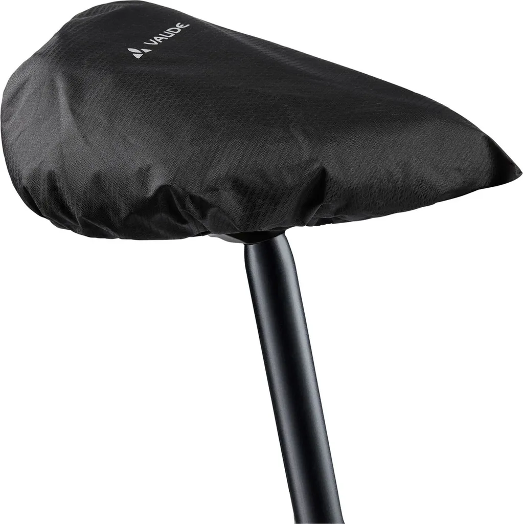 Vaude Raincover For Saddles Noir - Housse de Selle Vélo Étanche Taille Unique
