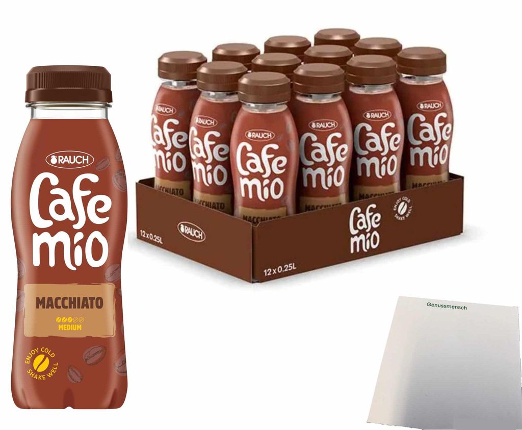 Rauch Cafemio Macchiato (12x250ml Flasche) VPE + usy Block