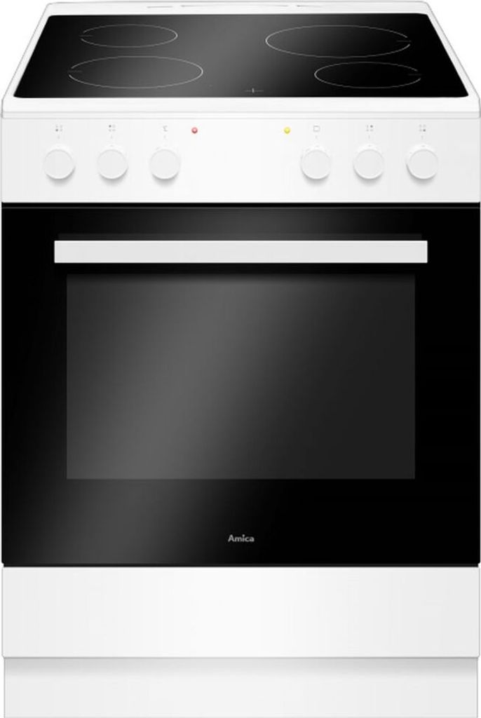 Amica - SHC 913 011 W - Standherd - Glaskeramik - Weiß - 60 cm