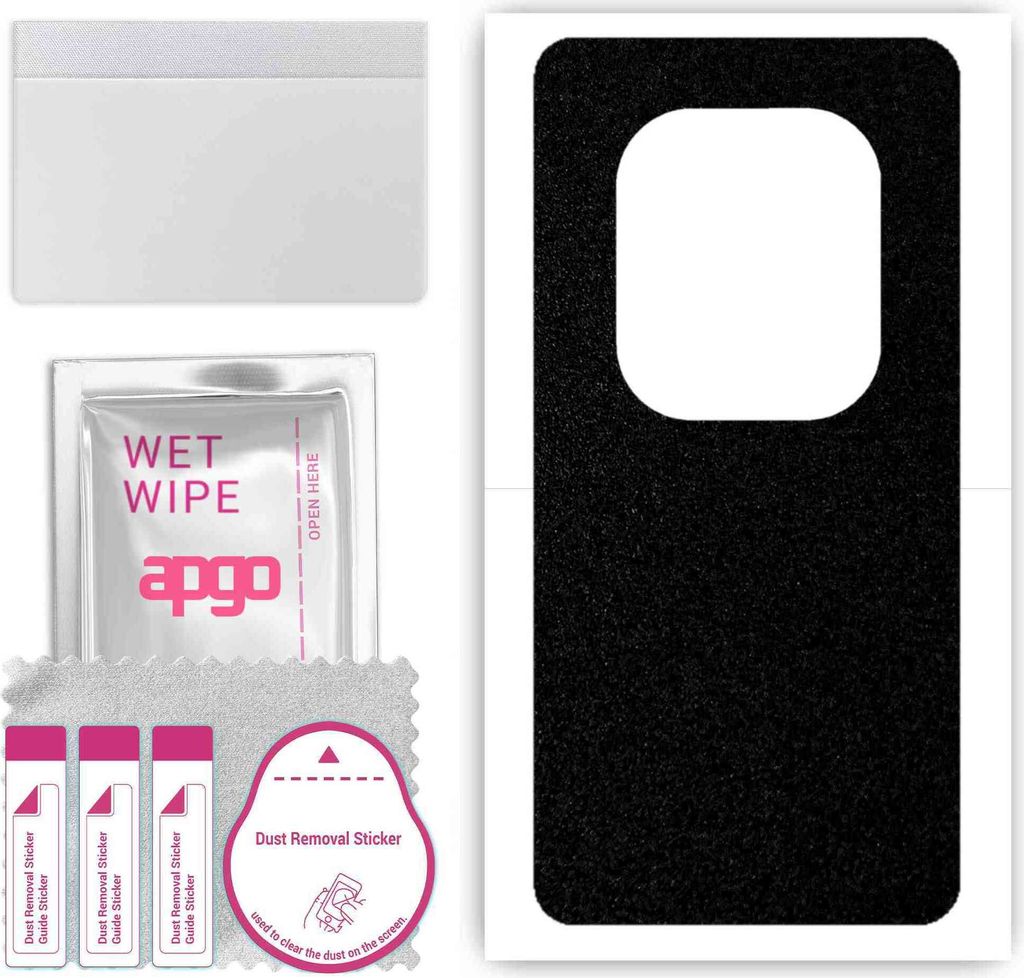 apgo Rückseite Schutzfolie, Skin, kompatibel mit Tecno Produktbild 