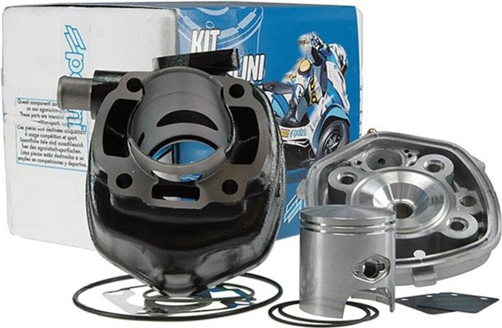 Polini Yamaha Minarelli Aprilia Sr H20. Aerox. F12 Zylinderkit Silber Silber One Size