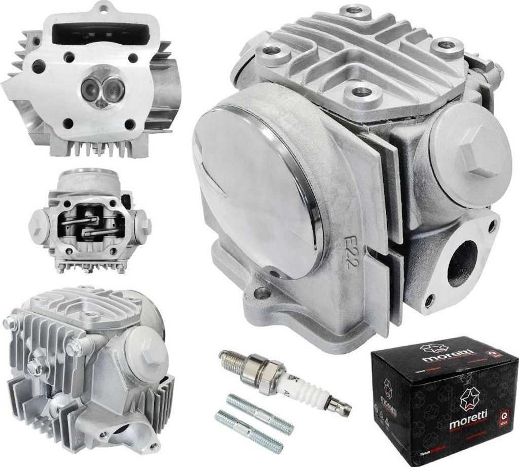 Culasse Moretti pour cyclomoteur 4T 50cc 139FMB Image du produit 