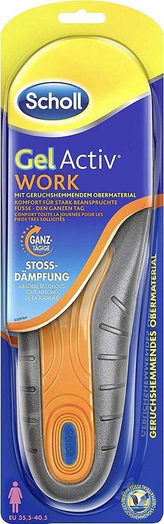 Scholl GelActiv Work Einlegesohlen für Männer 1 Paar Produktbild 