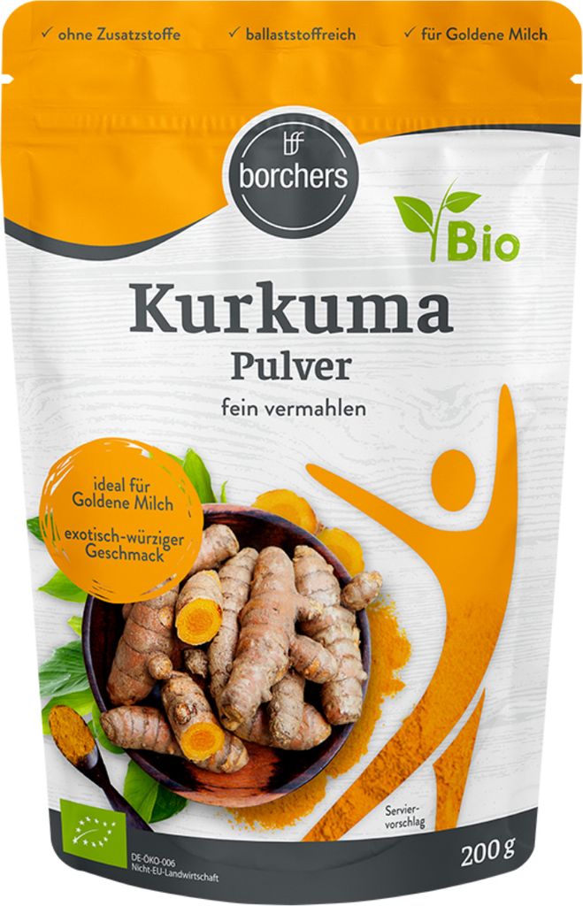 BFF Premium Kurkuma Pulver 200g Produktbild 