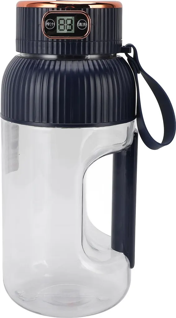Juicer Portable 1200ml 150W Bleu - Mixeur Puissant à Grande Capacité