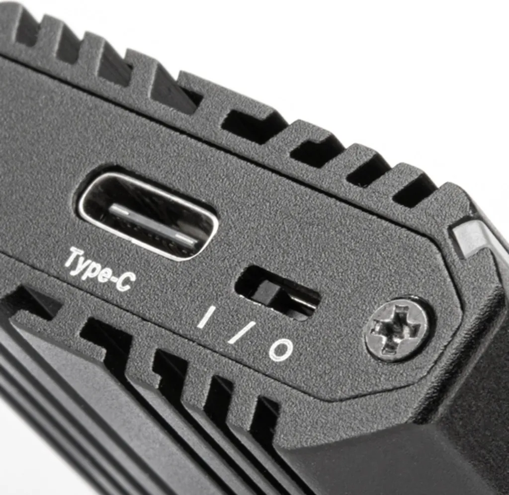 SST-MS13 SilverStone Boîtier M.2 NVMe Haute Vitesse 10Gbps USB-C 3.2
