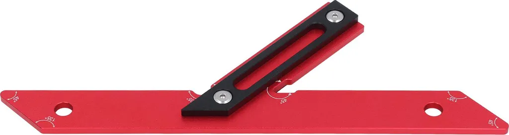 Équerre de menuisier multifonction en aluminium pour traçage de précision