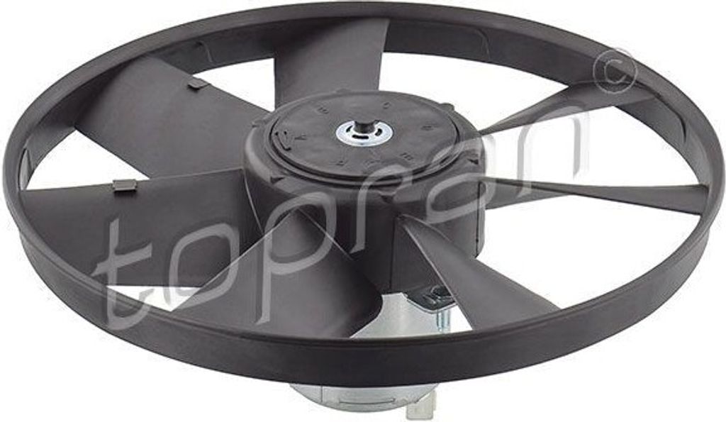 TOPRAN 103 135 Kühlerlüfter OE 3A0959455H kompatibel mit Vento, Passat 35I, Golf III